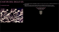 Desktop Screenshot of cascoscoleccion.com