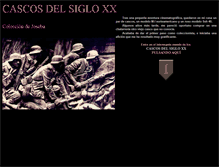 Tablet Screenshot of cascoscoleccion.com